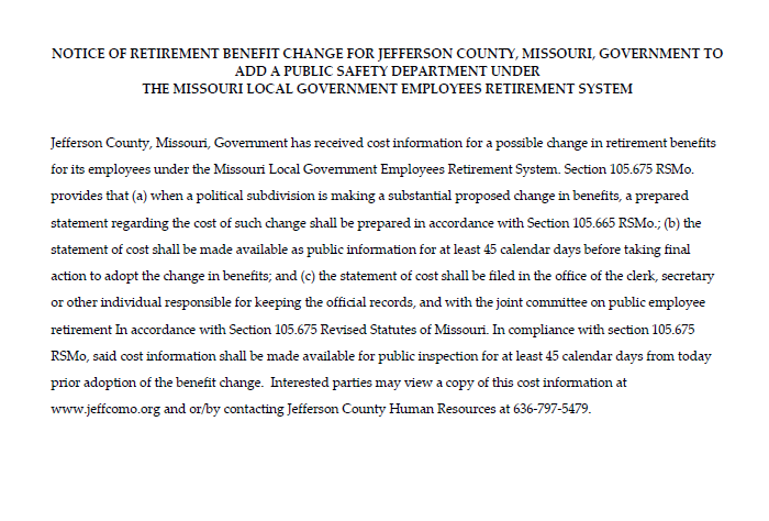 Notice to Add Public Safety Image